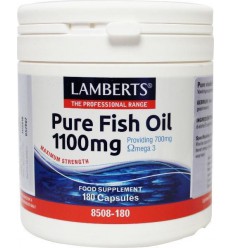 Lamberts Pure visolie 1100 mg omega 3 180 capsules