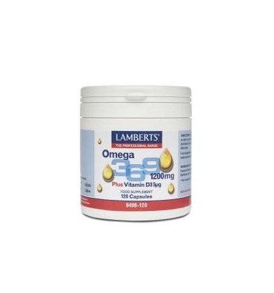 Lamberts Visolie Omega 3 6 9 120 capsules