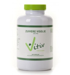 Vitiv Zuivere visolie 500 mg 360 capsules