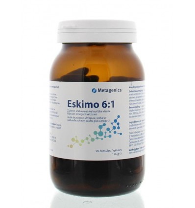 Visolie Metagenics Eskimo 3 6:1 90 capsules kopen