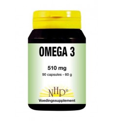 NHP Omega 3 510 mg 90 capsules | Superfoodstore.nl