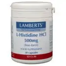 Lamberts L-Histidine 500 mg 30 capsules