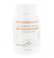 Nutri West L-Lysine plus 90 tabletten