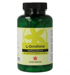 Liever Gezond L-Ornithine 100 capsules | Superfoodstore.nl