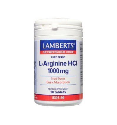 L-Arginine Lamberts 1000 mg 90 tabletten kopen