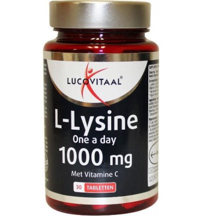 Lucovitaal L-lysine 1000 mg 30 tabletten