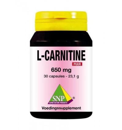 SNP L-Carnitine 650 mg puur 30 capsules