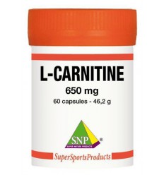 SNP L-Carnitine 650 mg puur 60 capsules