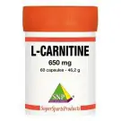 SNP L-Carnitine 650 mg puur 60 capsules