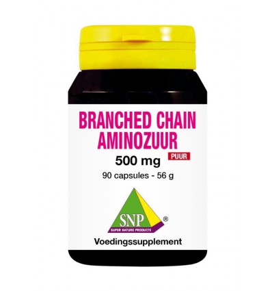 BCAA SNP Branched chain aminozuur 500 mg puur 90 capsules kopen
