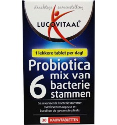 Lucovitaal Probiotica 30 kauwtabletten