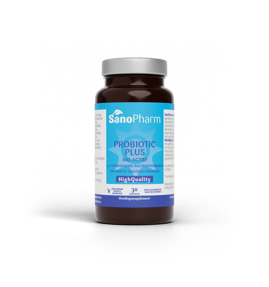 Twinkelen optillen investering Sanopharm Probiotic plus 30 capsules kopen? Superfoodstore.nl