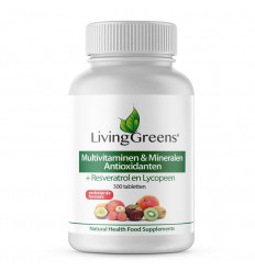 Livinggreens Multi vitaminen & mineralen antioxidant 300