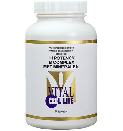 Vital Cell Life Hi potency B complex & mineralen 90 tabletten