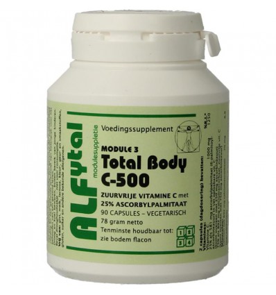 Vitamine C Alfytal Total body C-500 90 vcaps kopen