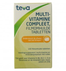 Teva Multivitamine compleet 100 tabletten