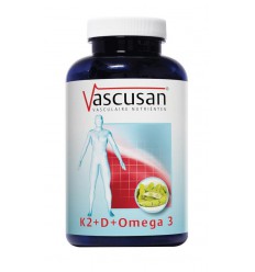 Vascusan K2 vitamine D omega 3 60 capsules