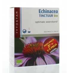 Fytostar Echinacea druppel 100 ml biologisch 2 stuks
