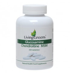 Livinggreens Glucosamine chondroitine MSM 300 tabletten |