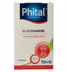 Phital Glucosamine 60 tabletten | Superfoodstore.nl