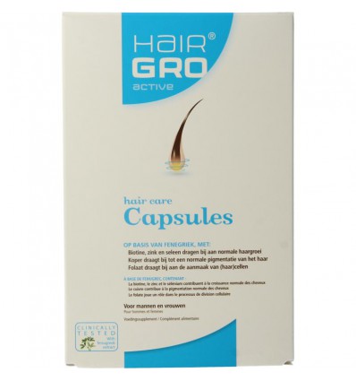 Hairgro Active haargroei bevorderend 60 capsules