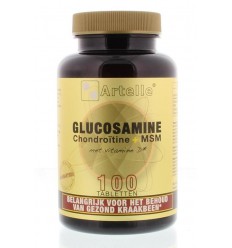 Artelle Glucosamine/chondroitine/msm 100 tabletten