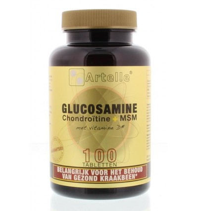 Glucosamine plus Artelle Glucosamine/chondroitine/msm 100 tabletten kopen
