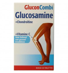 Glucon Combi Glucosamine & chondroitine vitamine C 60 tabletten