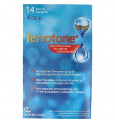 Ferrotone 14 x 20 ml 14 stuks | Superfoodstore.nl