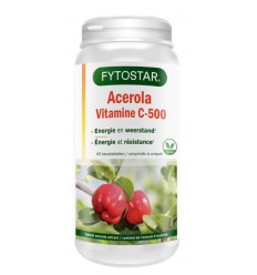 Fytostar Acerola vitamine C500 kauwtablet 60 kauwtabletten