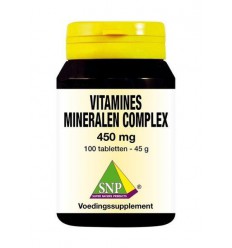 Voedingssupplementen SNP Vitamines mineralen complex 450 mg 100