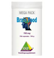 Voedingssupplementen SNP Brainfood 700 mg megapack 750 capsules