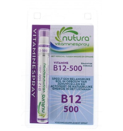 Vitamine B12 Nutura Vitaminespray -500 blister 13 ml kopen
