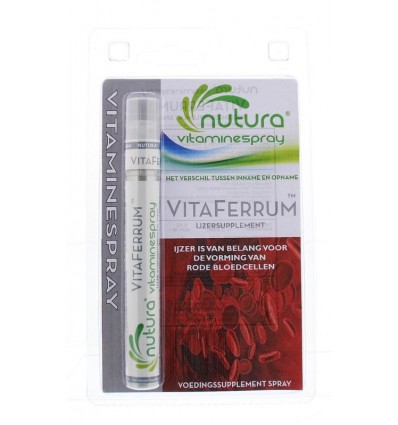 Ijzer Nutura Vitaminespray Vitaferrum blister 13 ml kopen