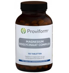 Proviform Magnesium bisglycinaat complex 150mg 150 tabletten |
