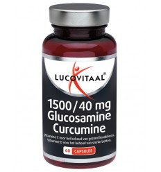 Lucovitaal Glucosamine & curcumine 1500/40 mg 60 capsules