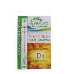 Nutura Vitaminespray Vitamine D3 liposomaal blister 14,4 ml