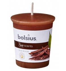 Bolsius Votive 53/45 rond true scents oud wood |