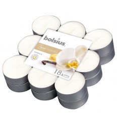 Bolsius Theelichten true scents vanilla 18 stuks |