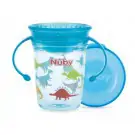 Nuby Wonder cup 240 ml aqua 6+ maanden