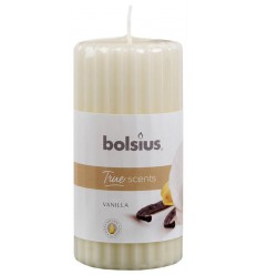Bolsius Stompkaars geur 120/58 true scents vanilla |