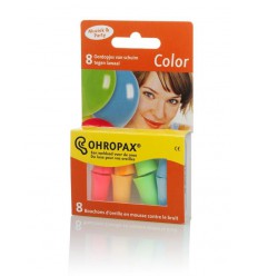 Ohropax Oordopjes geluiddempend color 8 stuks