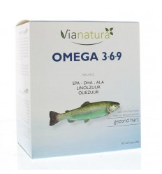 Vianatura Omega 3 6 9 80 capsules