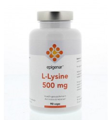 Epigenar L-Lysine 500 mg 90 vcaps | Superfoodstore.nl