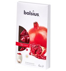 Bolsius True Scents waxmelts pomegranate 6 stuks