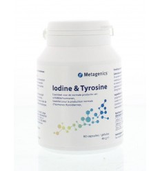 Metagenics Iodine & tyrosine 60 capsules | Superfoodstore.nl