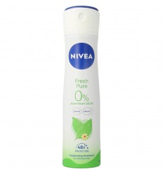 Nivea Deodorant pure & natural jasmine spray 150 ml