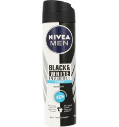 Nivea Men deodorant spray invisible black & white fresh 150 ml