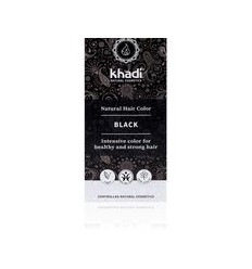 Khadi Haarkleur black 100 gram | Superfoodstore.nl
