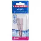 Lactona Interdental cleaner XS 3.1mm 8 stuks